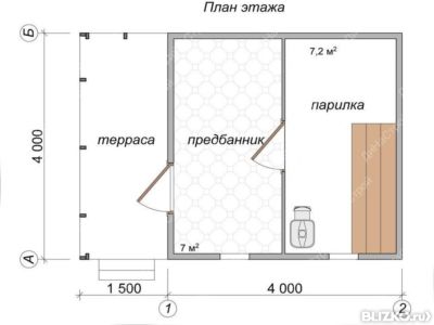 Проект каркасной бани 2 на 4 своими руками 63