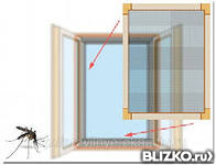 Ремонт старых москитных (противомоскитных) сеток