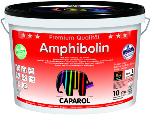 Суперкраска Caparol capamix amphibolin bas 1 универсальная