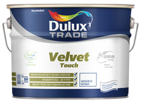 Краска Dulux trd velvet touch для потолка и стен, матовая, баз bw 1 л