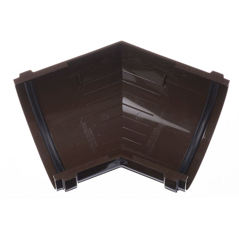 Угловой элемент 135˚ водосточный Docke цвет Шоколад