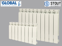Радиатор отопления Global-Stout BRAVO 500/80 (Италия)