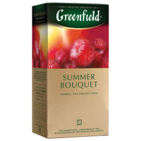 Чай GREENFIELD Summer Bouquet фруктовый 25 пакетиков в конвертах по 2 г 0433