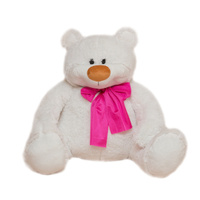 Мягкая игрушка Медведь Тимур 120 см, цвет белый арт.2097 Фабрика Бока