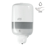 Дозатор для жидкого мыла TORK Система S2 Elevation 05 л mini белый 561000