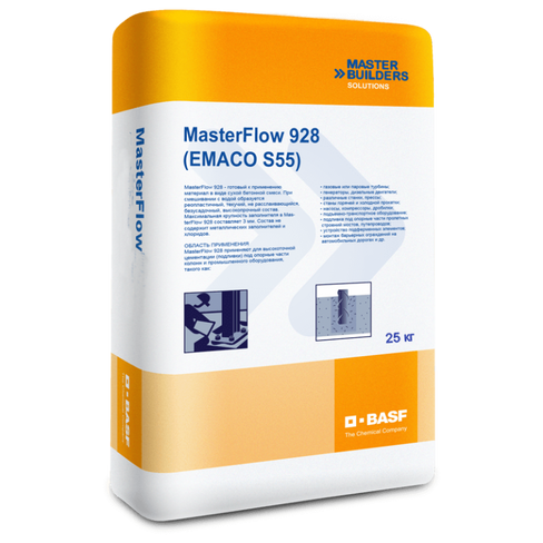 Смесь бетонная сухая MasterFlow 928 мешок 30кг