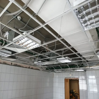Монтаж подвесного потолка типа «Армстронг» в помещениях