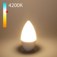 Светодиодная лампа "Свеча" C37 8W 4200K E14