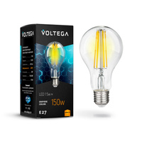 Лампа Voltega VG10-A1E27warm15W-F Crystal 15W E27 Стекло Прозрачн.