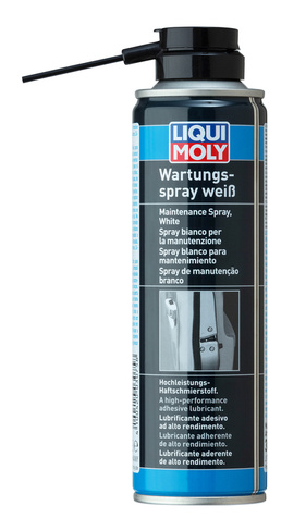 Грязеотталкивающая белая смазка LIQUI MOLY Wartungs-Spray weiss (250 мл)