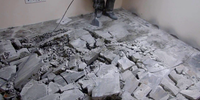 Демонтаж цементной стяжки до 5 см