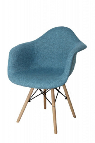 Кресло мягкое дизайнерское Miami Soft Синий