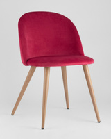 Кресло велюровое Bremen Красный