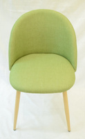 Кресло дизайнерское из рогожки Daisy Олива
