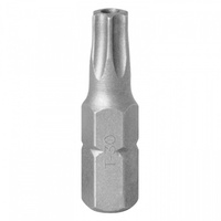 Вставка (бита) торцевая 1/4", TORX, T30, L = 25, с отверстием KING TONY 102