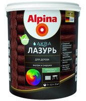 Лессирующий антисептик Alpina Лазурь-гель Махагон, 10 л