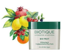 Фруктовая осветляющая маска для лица BIO FRUIT (biotique) 75 гр