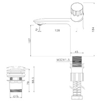 Смеситель Lemark Wing LM5306C для раковины 17,25х18,4х4,5 см