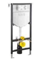 Система смыва скрытая VitrA Concealed Cisterns рама - черный, корпус- белый