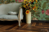 Плитка ПВХ виниловая Vinilam Parquet Herringbone IS11155 Паркет Парижский