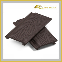 Фасадная панель SEQUOIA® Evolution 3D WOOD BROWN (Венге) 134*24*3000мм