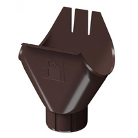 Воронка желоба Docke Stal Premium Шоколад RAL 8019