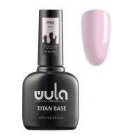WULA NAILSOUL База повышенной адгезии, тон pink / Wula UV Titan base coat 10 мл