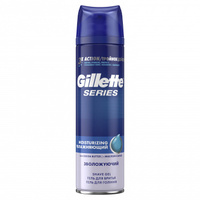 Gillette SERIES SENSITIVE Гель для бритья Moisturizing (увлажняющий) 200 мл