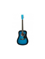 Гитара акустическая Fabio SA105 BLS синий хорошее состояние