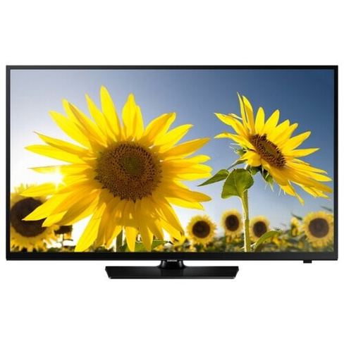 24" Телевизор Samsung UE24H4070AU 2014, черный