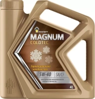 Масло моторное Роснефть Magnum Coldtec 5W-40 синтетическое 4 л