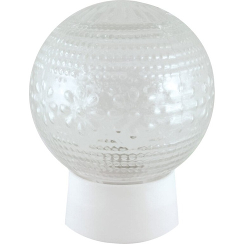 Светильник TDM НББ 64-60-025 УХЛ4 (шар стекло Цветочек/прямое основание)