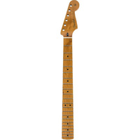 Гриф Fender Stratocaster из жареного клена, 21 узкий высокий лад, 9,5 дюйма, C-образная форма Roasted Maple Stratocaster