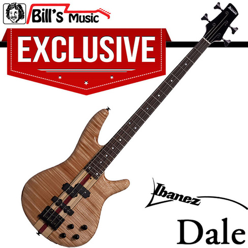 Ibanez "Hoshino 50th Anniversary LA Custom Shop 6" - электрическая бас-гитара "DALE" - натуральное глянцевое покрытие "H