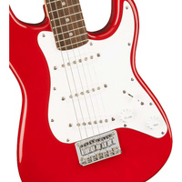 Squier Mini Stratocaster V2 с грифом Laurel Dakota Red Mini Stratocaster V2 with Laurel Fretboard