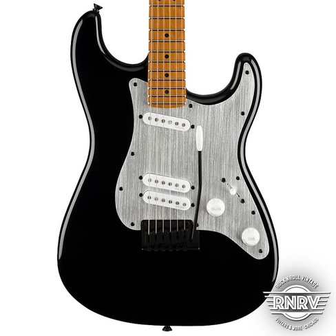 Fender Squier Contemporary Stratocaster Special, гриф из жареного клена, накладка из анодированного серебра, черный