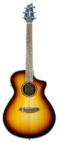 Акустическая гитара Breedlove Discovery S Concert Edgeburst CE Acoustic Electric Guitar in Red Cedar and African Mahogan