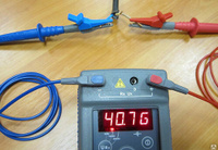 Комплекс измерений постоянным током смонтированных парных кабелей