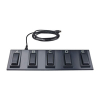Многофункциональный педалборд Korg EC5 с 5 переключателями Korg EC5 5 Switch Multi-Function Pedalboard