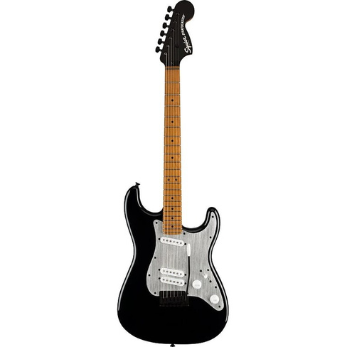 Fender Contemporary Stratocaster Special, гриф из жареного клена, накладка из анодированного серебра, черный 0370230506
