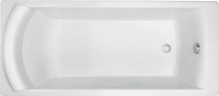 Baнна чугунная Jacob Delafon OVE Bi 170x75 cм без антискользящего покрытия, без отверстий для ручек, без ножек, белая (E