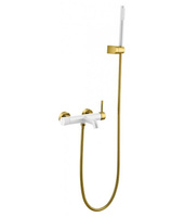 Смеситель для ванны Boheme Uno 463-WG White Gold