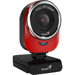 Веб-камера Genius QCam 6000, угол обзора 90гр по вертикали, вращение на 360 гр, встроенный микрофон, 1080P полный HD, 30