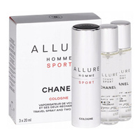 Chanel Allure Homme Sport Cologne набор: мужской одеколон, 3x20 мл/1 упаковка