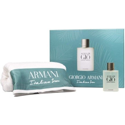 Мужская парфюмерная вода Giorgio Armani Acqua Di Gio Eau De Toilette 100Ml + Towel