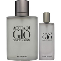 Acqua Di Gio - Туалетная вода, набор спреев для путешествий 100 мл+ 15 мл, Giorgio Armani
