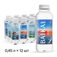 Вода питьевая Baikal 430 негазированная 0.45 л (12 штук в упаковке)