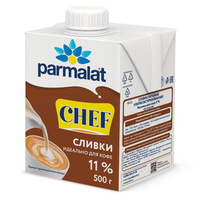 Сливки Parmalat ультрапастеризованные 11% 500 г