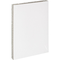 Обложки для переплета картонные А4 250 г/кв.м белые глянцевые (100 штук в упаковке)