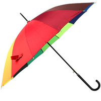 Зонт Эврика Радуга полуавтомат разноцветный (98768)